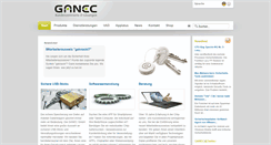 Desktop Screenshot of ganec.de