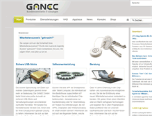 Tablet Screenshot of ganec.de
